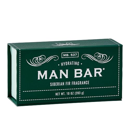 San Francisco Soap Company Siberian Fir Fragrance Man Bar - Hydrating - No Harmful Chemicals - Good for all Skin Types - Made in the USA Beauty & Personal Care San Francisco Soap Company