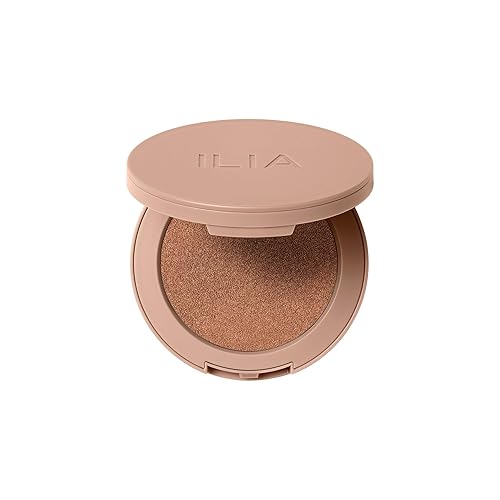 ILIA - Sunshift Cream Bronzer | Non-Comedogenic, Long-Lasting, Vegan, Cruelty-Free | Weightless Bronzer (Ray - Warm Golden Bronze, 0.27 oz | 7.8 g) Beauty & Personal Care ILIA