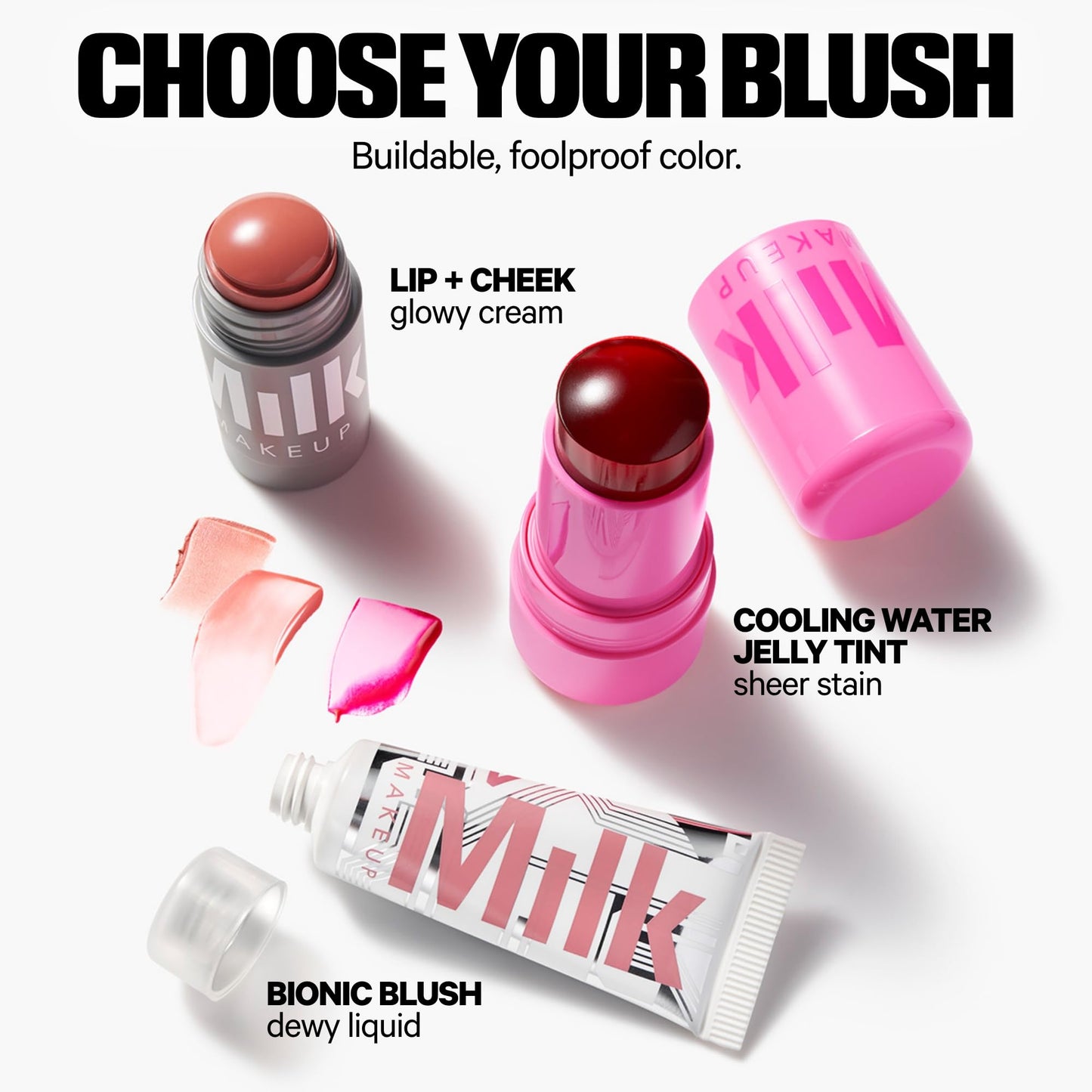 Milk Makeup Bionic Blush, Beyond (Plumberry) - 0.28 fl oz - Hydrating Liquid Blush - Buildable & Blendable - Hydrates & Improves Look of Skin - Vegan Beauty & Personal Care Milk Makeup