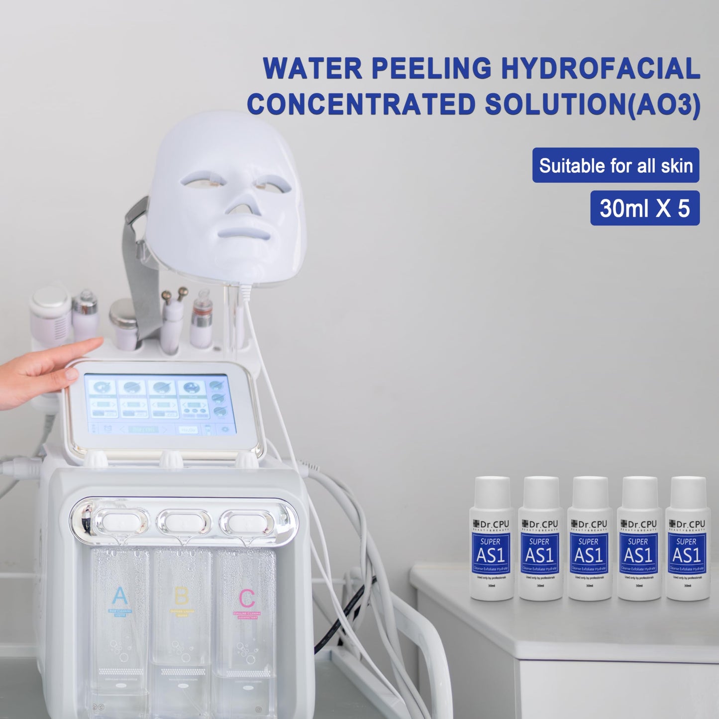 Water Peeling Solution Concentrate for Microdermabrasion Machine Skincare Face Moisturizer Cleaning Serum 30ml/1.01oz Per Bottle Dilute to 800ml/27oz Beauty & Personal Care Elitzia