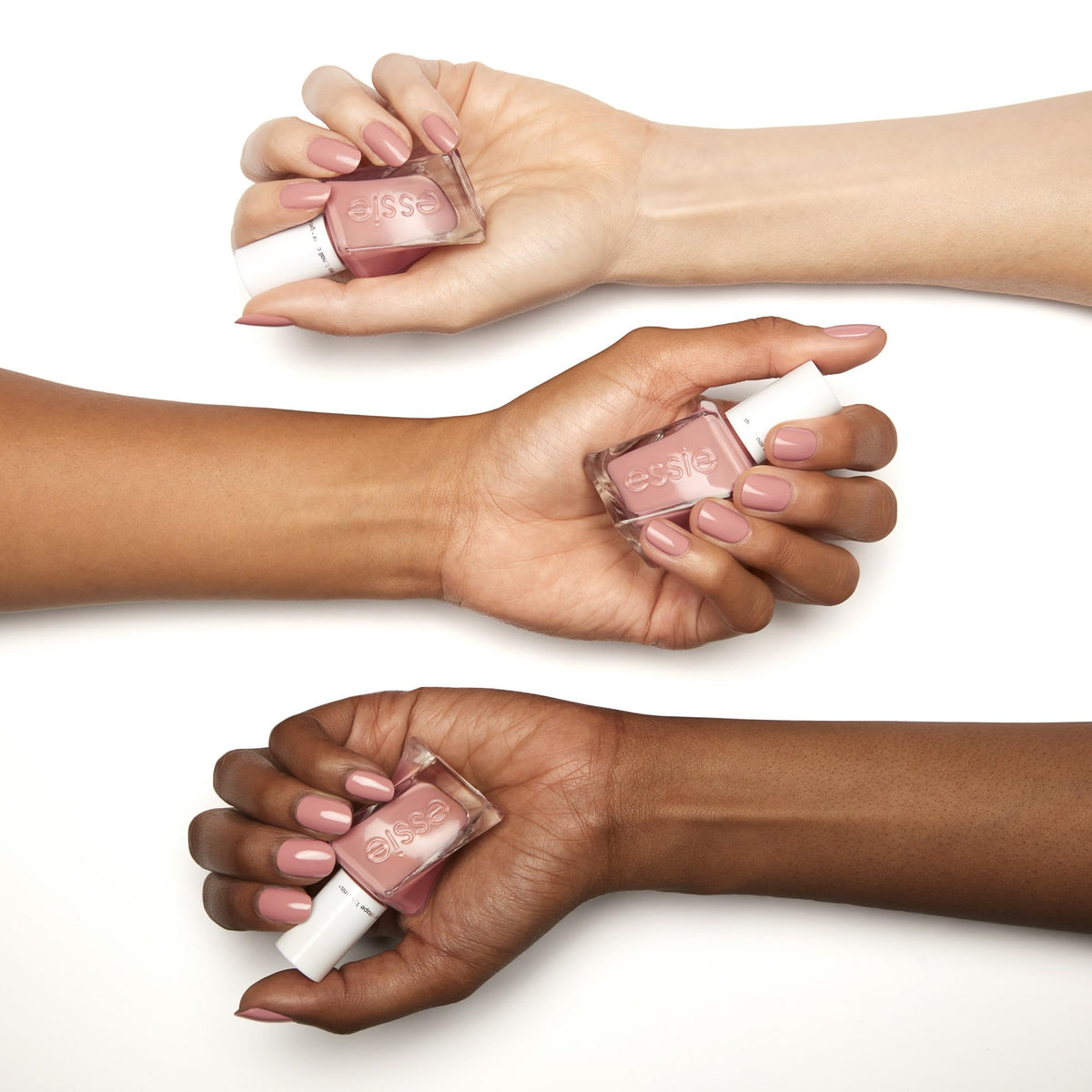 essie Gel Couture 2-Step Longwear Nail Polish, Pinned Up, Rose Pink Nude Nail Polish, 0.46 fl. oz.