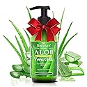 BIGHTURE Aloe Vera Gel, 100% Aloe Vera from Freshly Cut Aloe Leaves, Skin Care for Deeply & Rapidly Soothing, Firming, After Shave, Sunburn Relieve Beauty & Personal Care BIGHTURE