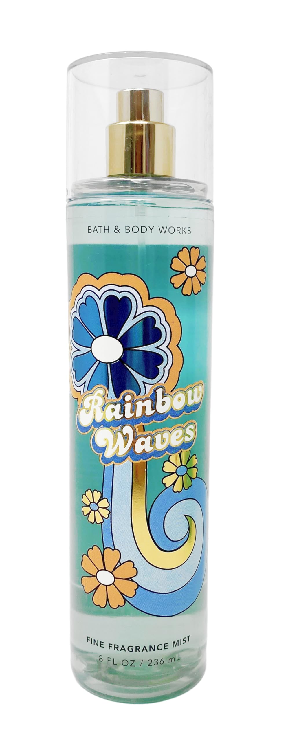 Bath & Body Works Rainbow Waves - Trio Gift Set - Fine Fragrance Mist, Body Lotion and Shower Gel With a Natural Oats Soap. Beauty and Personal Care Bath & Body Works
