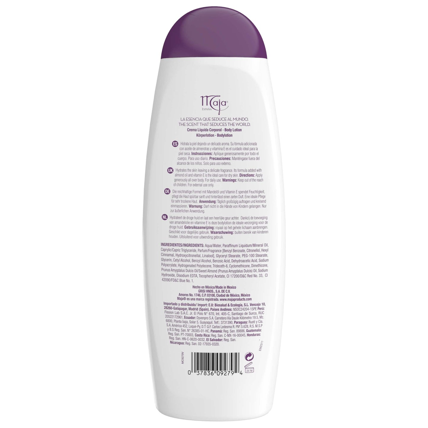 Maja Plum Blossom Body Lotion | Scented Body Cream for Extra Dry Skin, Giving Softer Skin with Healthy Look; 13.5 Ounces Beauty & Personal Care Maja