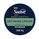 Suave Hair Cream Barber Essentials Defining Cream for Men, Medium Hold and Low Shine, Long-Lasting Barber Quality Results, 1.75 oz Beauty & Personal Care Suave