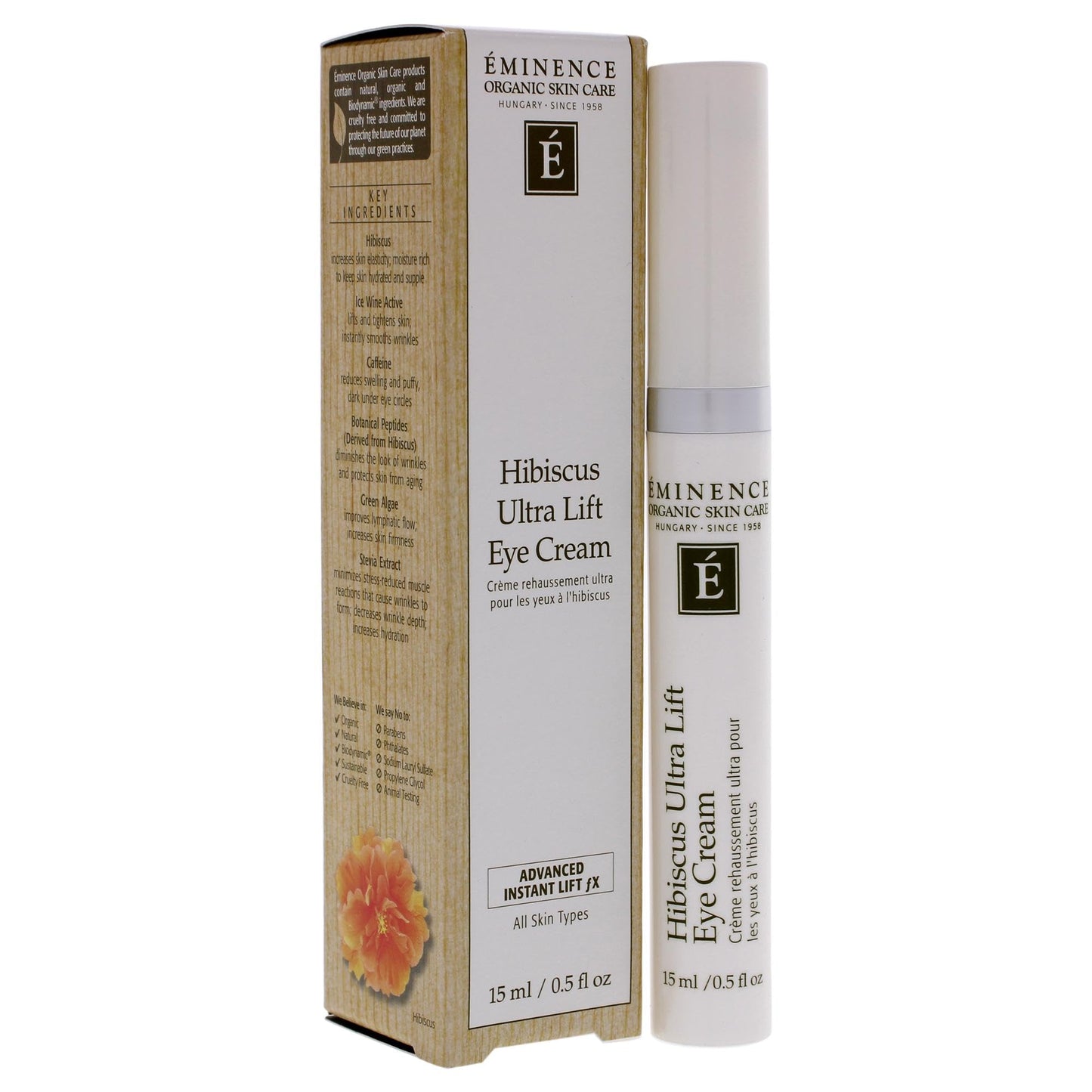 Eminence Hibiscus Ultra Lift Eye Cream, 0.5 Ounce (1322/EM) Beauty & Personal Care Eminence