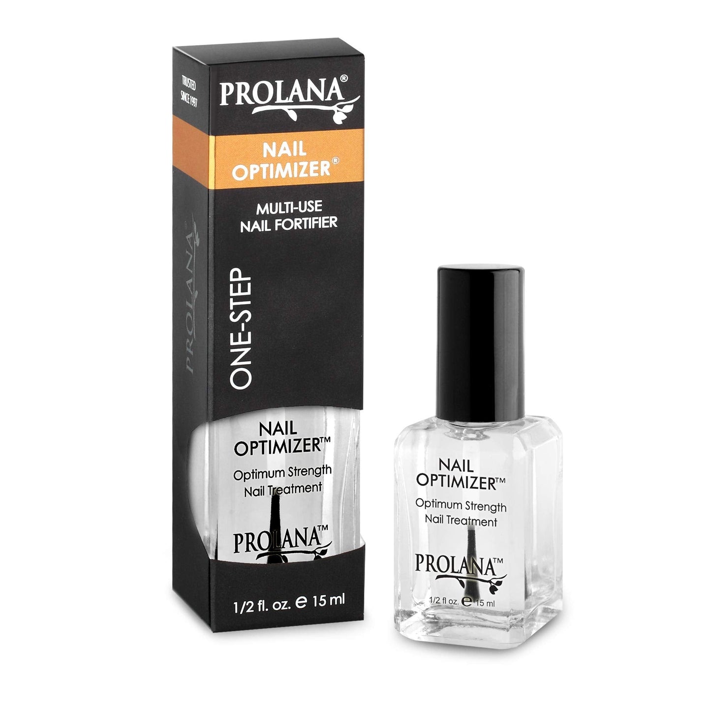 Prolana Nail Optimizer, Extra Strong Strengthener Base Coat for Weak and Damaged Nails, Nail Growth & Prevents Nails from Peeling, Stops Slipts, Chips Beauty & Personal Care Prolana