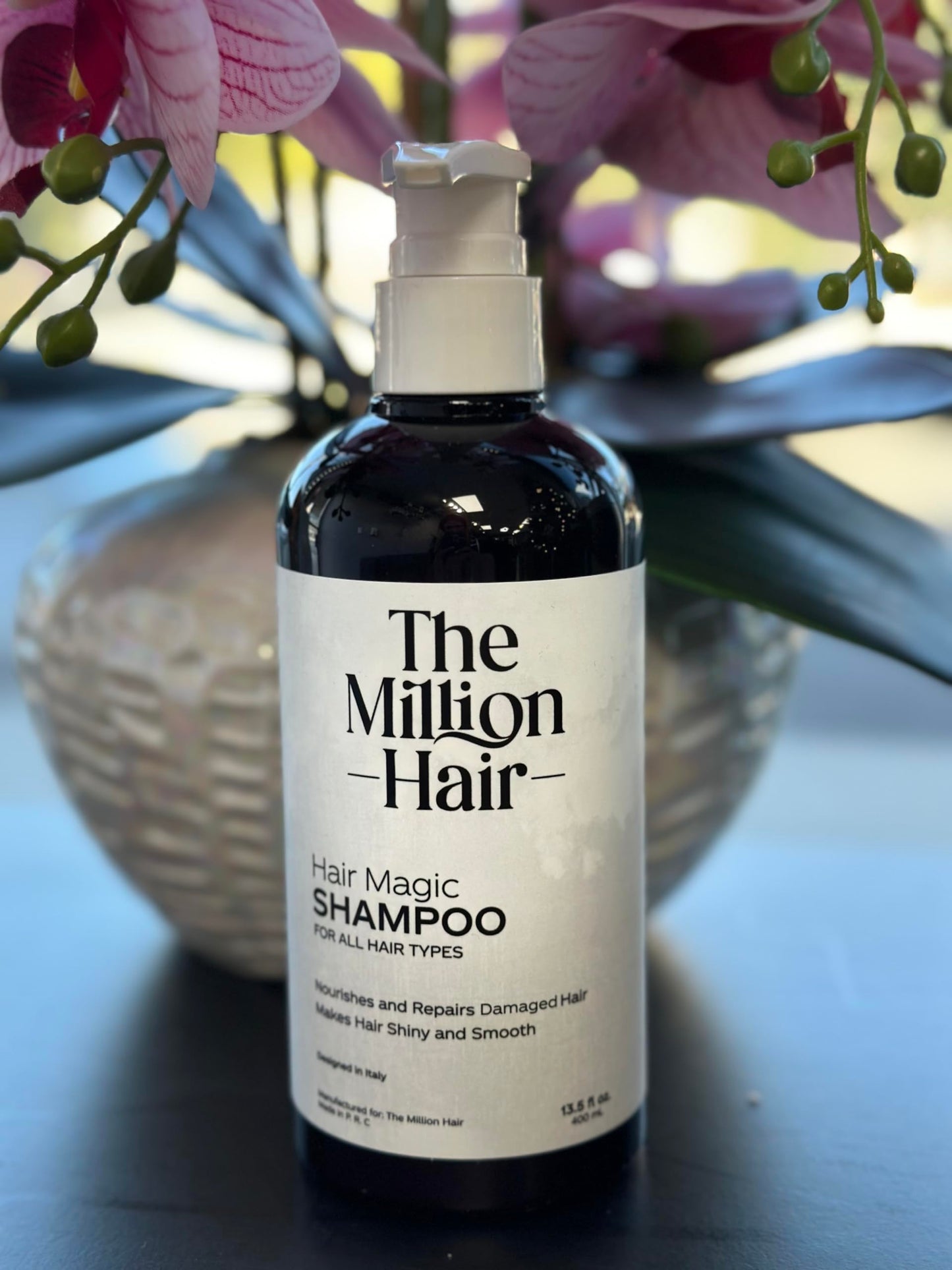Hair Magic- Shampoo & Conditioner Set By The Million Hair, 13.5 Fl Oz (Pack of 2), White Beauty & Personal Care The Million Hair Inc