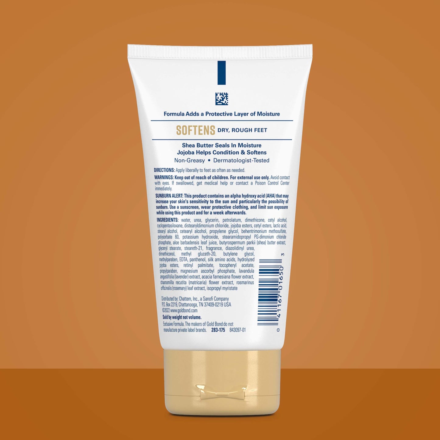 Gold Bond Softening Foot Cream, 4 oz., With Shea Butter to Soften Rough & Dry Feet Beauty & Personal Care Gold Bond
