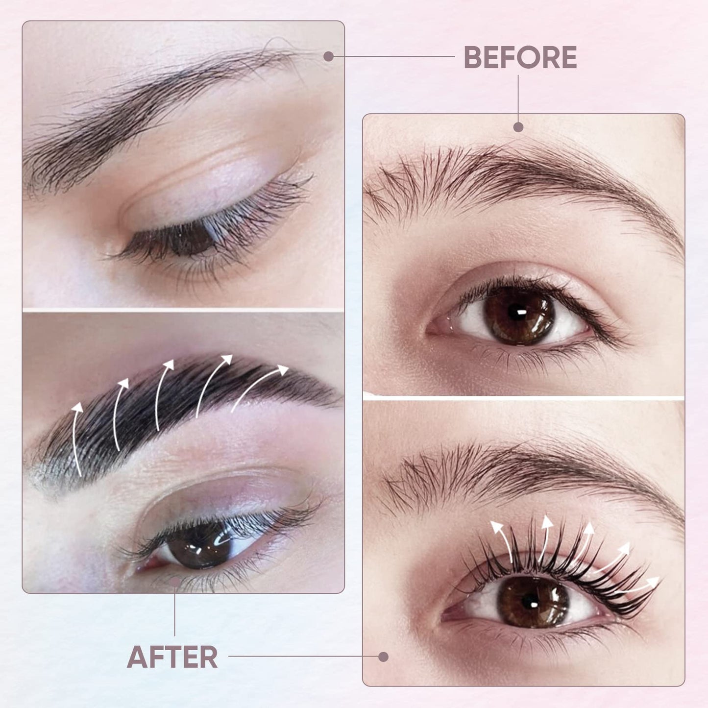 Libeauty Brow Lamination Kit Lash Lift Kit Lasting 8 Weeks Sachet Disposable Upgraded Version Curling Perming Wave Lotion & Liquid Set Home Perm Kit Beauty & Personal Care Libeauty
