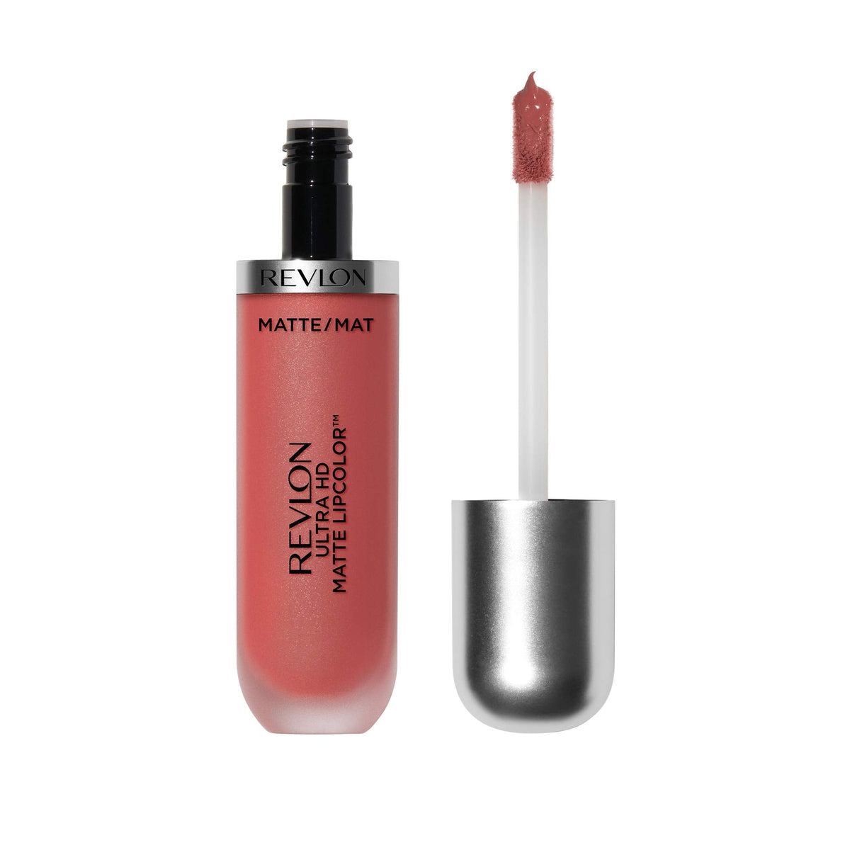 Revlon Ultra HD Matte Lipcolor, Velvety Lightweight Matte Liquid Lipstick in Red / Coral, Flirtation (620), 0.2 oz Beauty & Personal Care REVLON