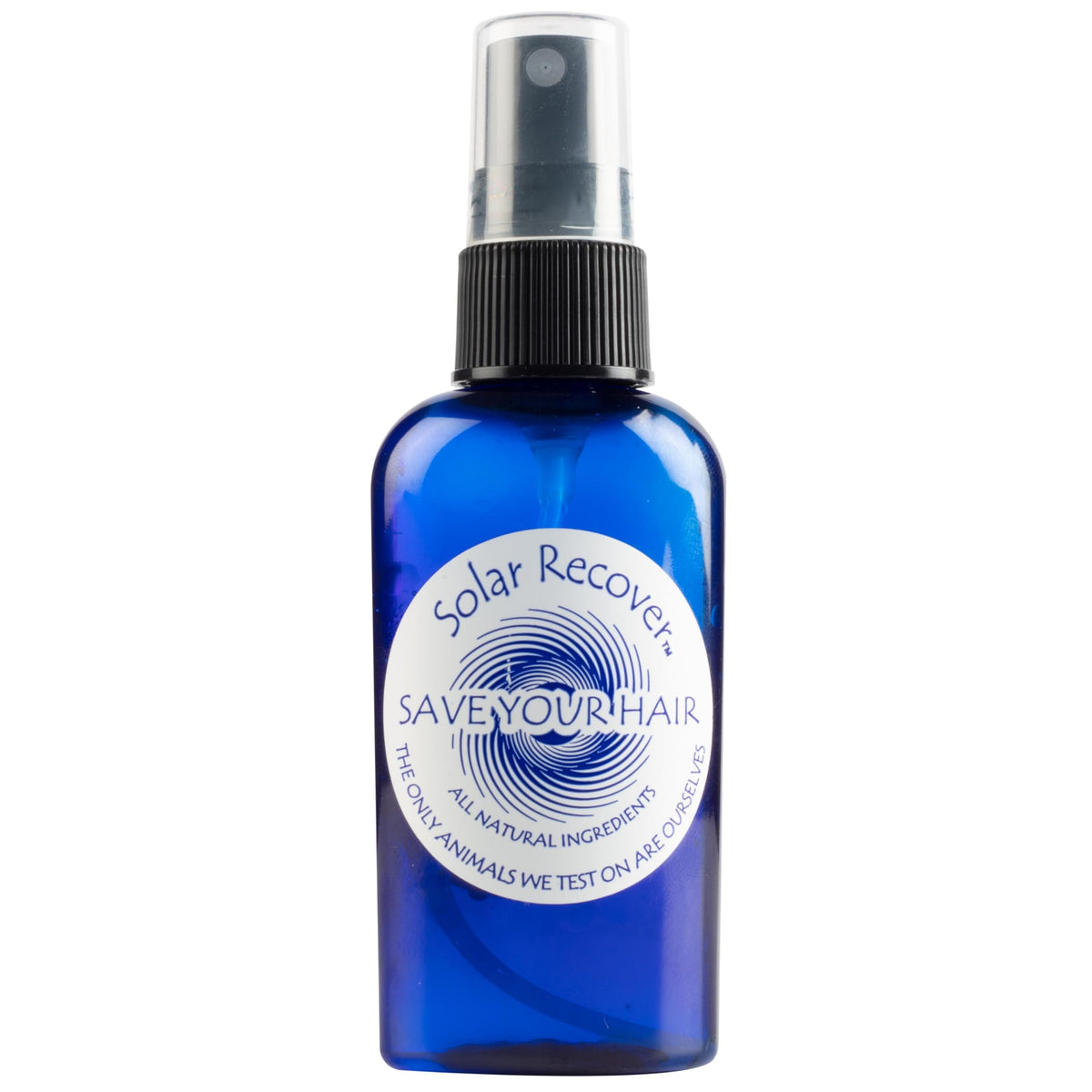 Solar Recover Detangler Spray & Leave In Conditioner Travel Size (2 Ounce) - Moisturizing Frizz Control Hair Care for Dry & Damaged Hair - All Natural