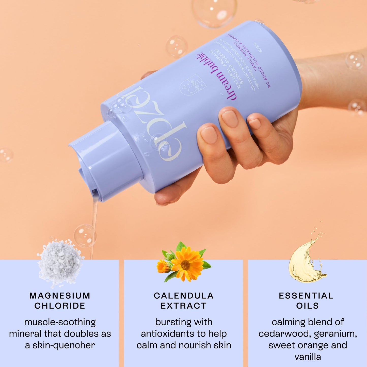 Epzen Dream Bubble Aromatic Bathing Bubbles US 16.91fl. oz. Beauty and Personal Care epzen