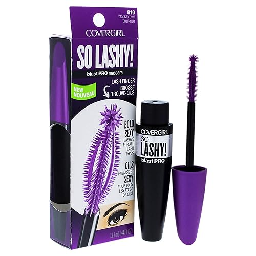 COVERGIRL So Lashy! blastPRO Mascara Black Brown .44 fl oz (13.1 ml) (Packaging may vary) Beauty & Personal Care COVERGIRL
