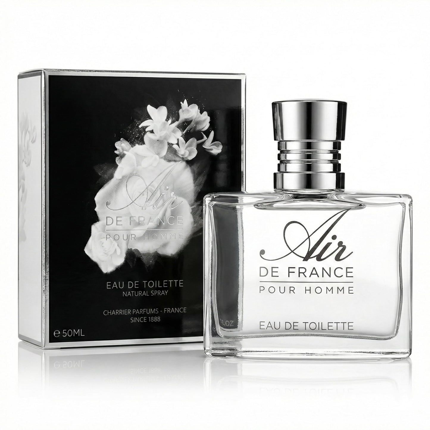 Charrier Parfums ‘Air de France pour Homme‘ Eau de Toilette Spray for Men - 50ML 1.7 Fl. Oz - Made in Provence, France Beauty & Personal Care Charrier Parfums