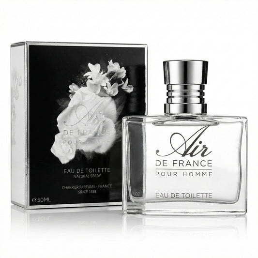 Charrier Parfums ‘Air de France pour Homme‘ Eau de Toilette Spray for Men - 50ML 1.7 Fl. Oz - Made in Provence, France Beauty & Personal Care Charrier Parfums
