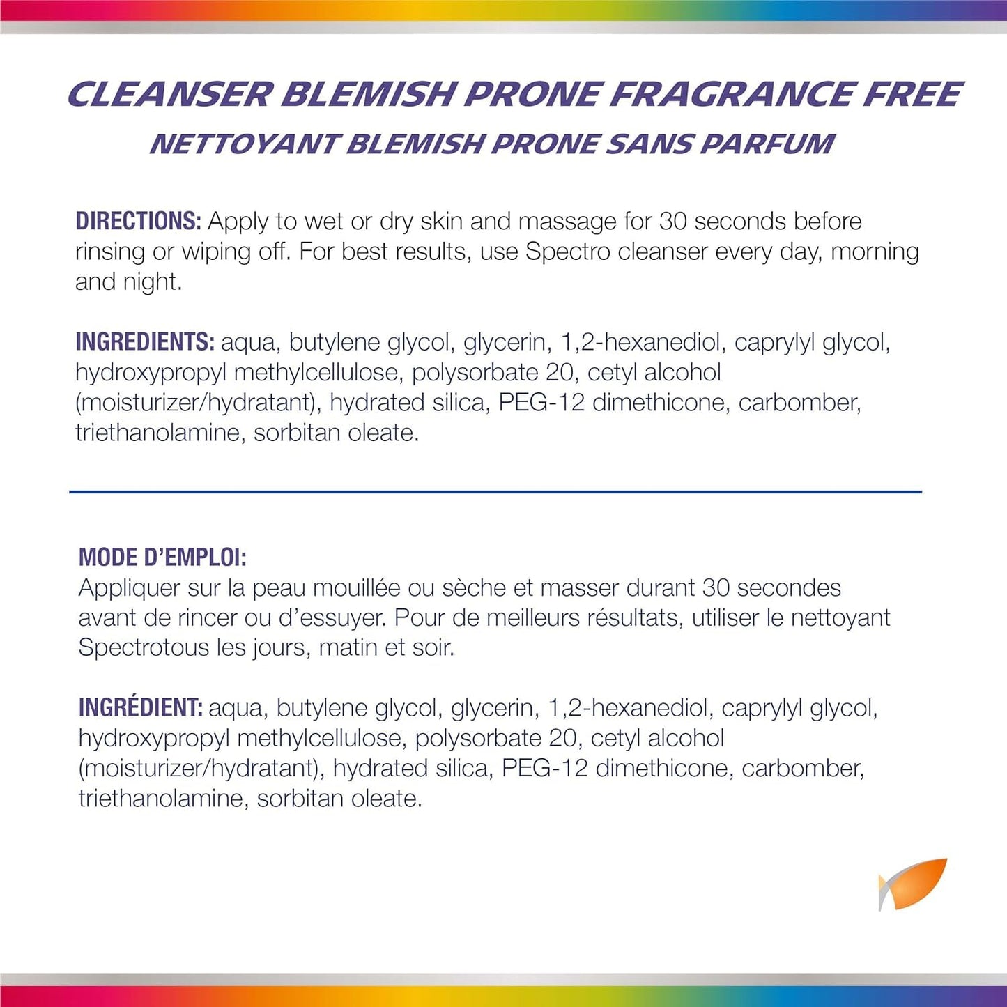 Spectro Jel Cleanser Fragrance Free 200ml Beauty & Personal Care Spectro