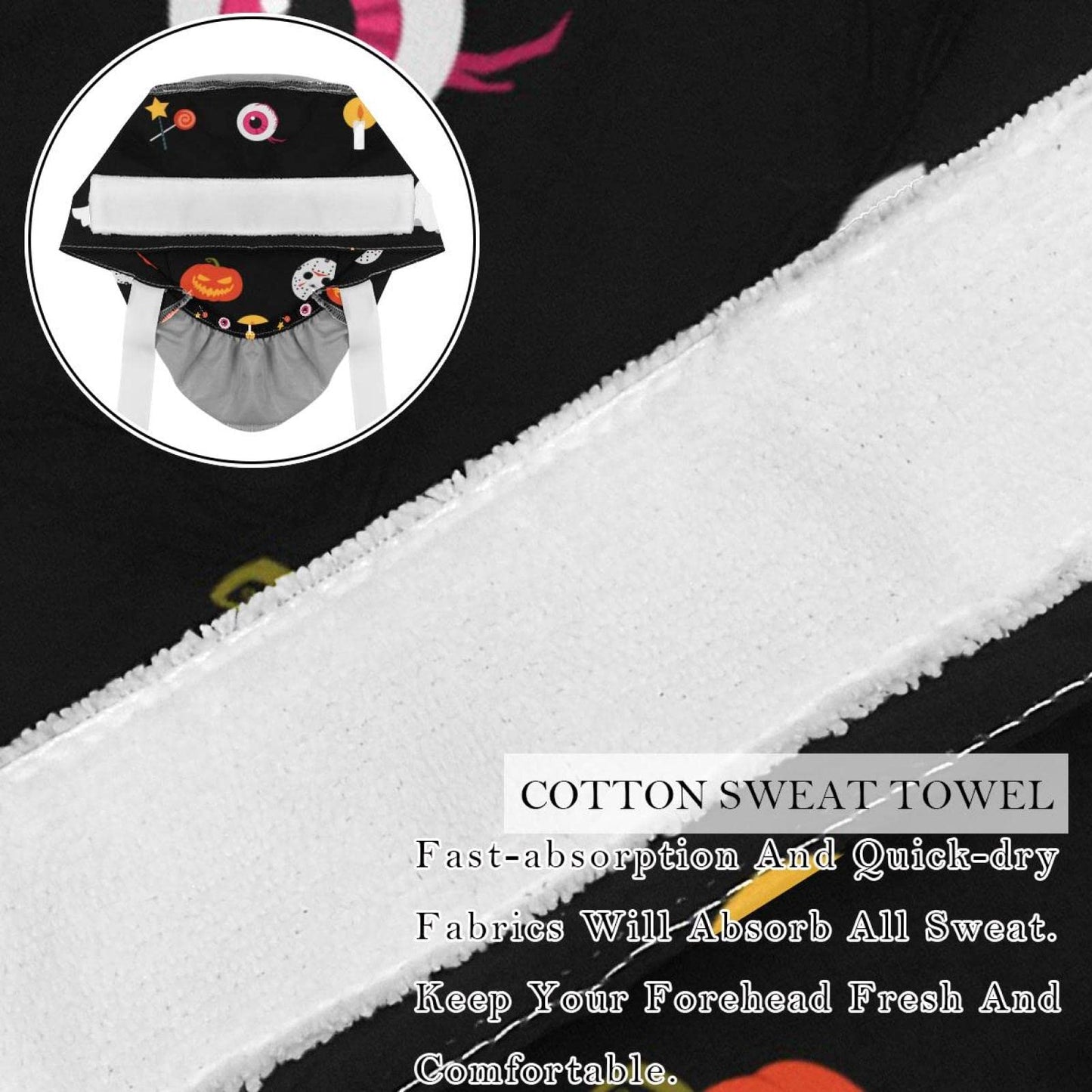 Adjustable Scrub Bouffant Caps, 2 Packs Candle Skull Ghost Halloween Working Hat Hair Cover with Ponytail Pouch, Soft Surgical Nurse Cap Beauty and Personal Care DEYYA