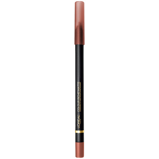 L’Oréal Paris Cosmetics Color Riche Matte Lip Liner, Matte-stermind, 0.04 Ounce