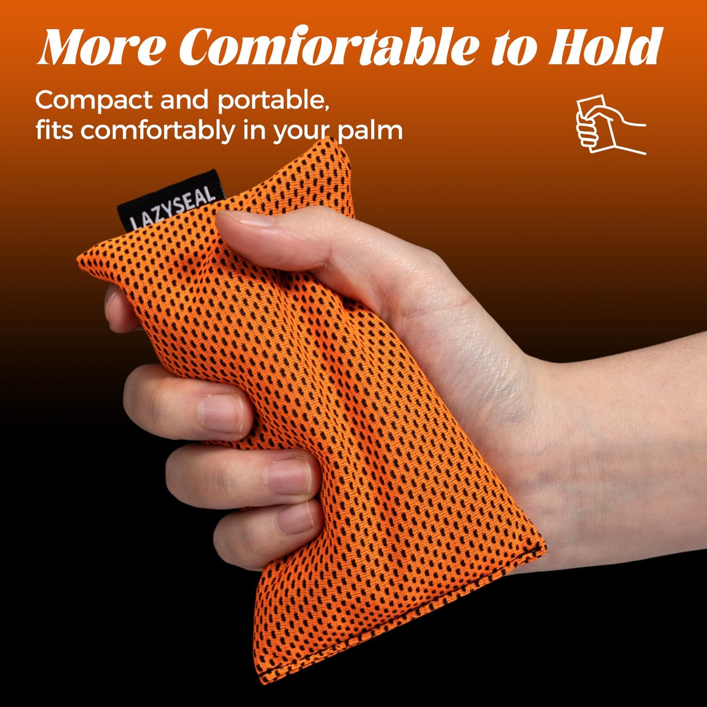 Antiperspirant Hand Bag with 150g Silica Gel Absorber, Quick-Dry & Breathable Gaming Grip for Gamers, Drivers, Office Workers, Athletes, Cooks Beauty and Personal Care LAZYSEAL