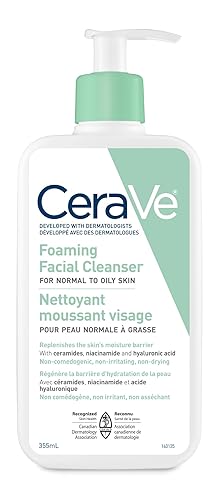 CeraVe Foaming Facial Cleanser, 355ml Beauty & Personal Care CeraVe