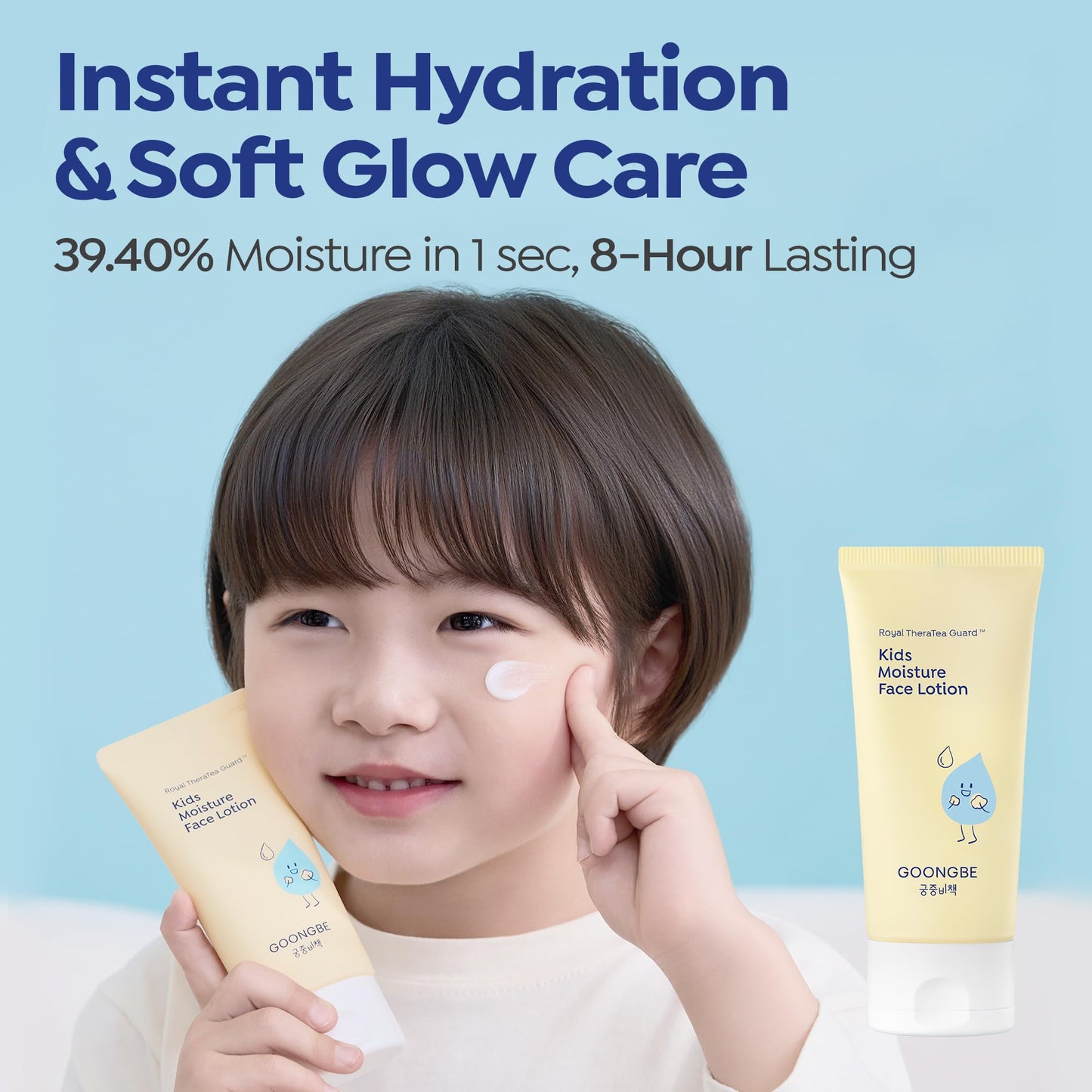 GOONGBE Kids' Bubble Facial Cleanser x Maltese - Korean Kids Low pH Bubble Foam Face Wash - Gentle Cleansing & Hydrating with Panthenol and Amino Beauty and Personal Care GOONGBE
