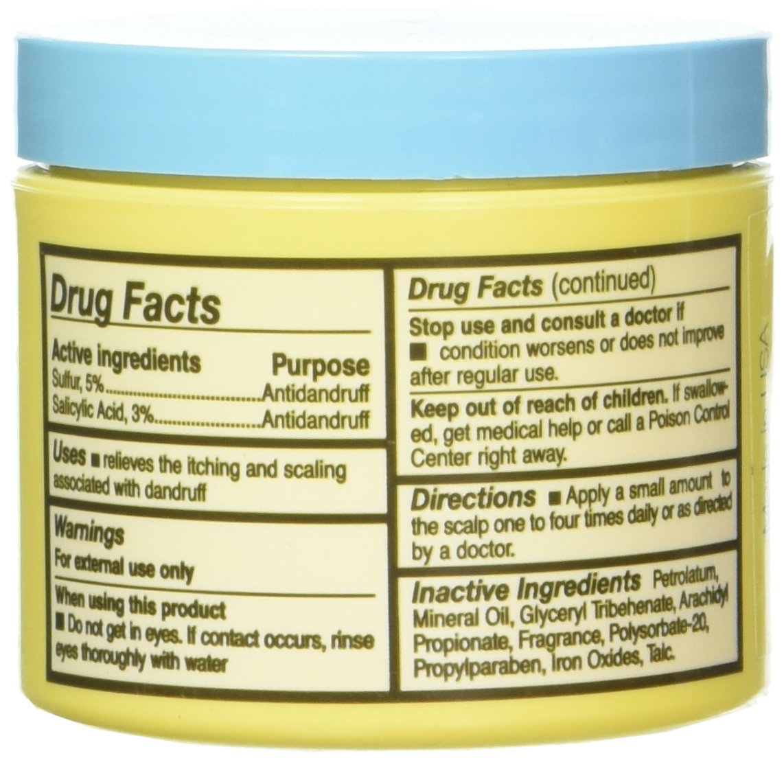 Glover's Medicated Ointment for Dandruff, 3.5 Ounce