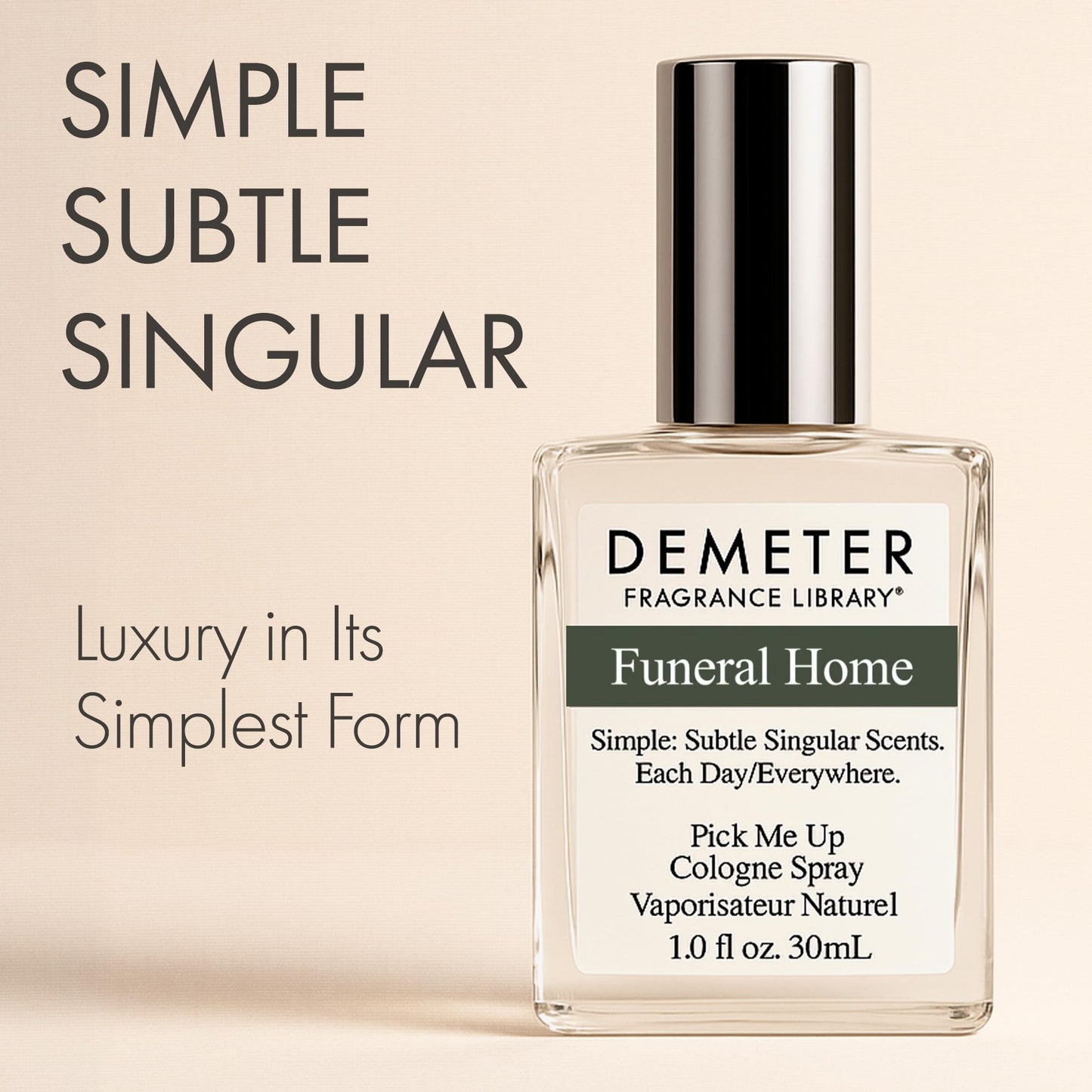 DEMETER Natural Perfume Spray Cologne for Women, Funeral Home ., 1 oz Beauty & Personal Care DEMETER