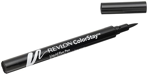 Revlon ColorStay Liquid Eye Pen, Blackest Black, 0.056 Ounces (Pack of 2) Beauty & Personal Care REVLON