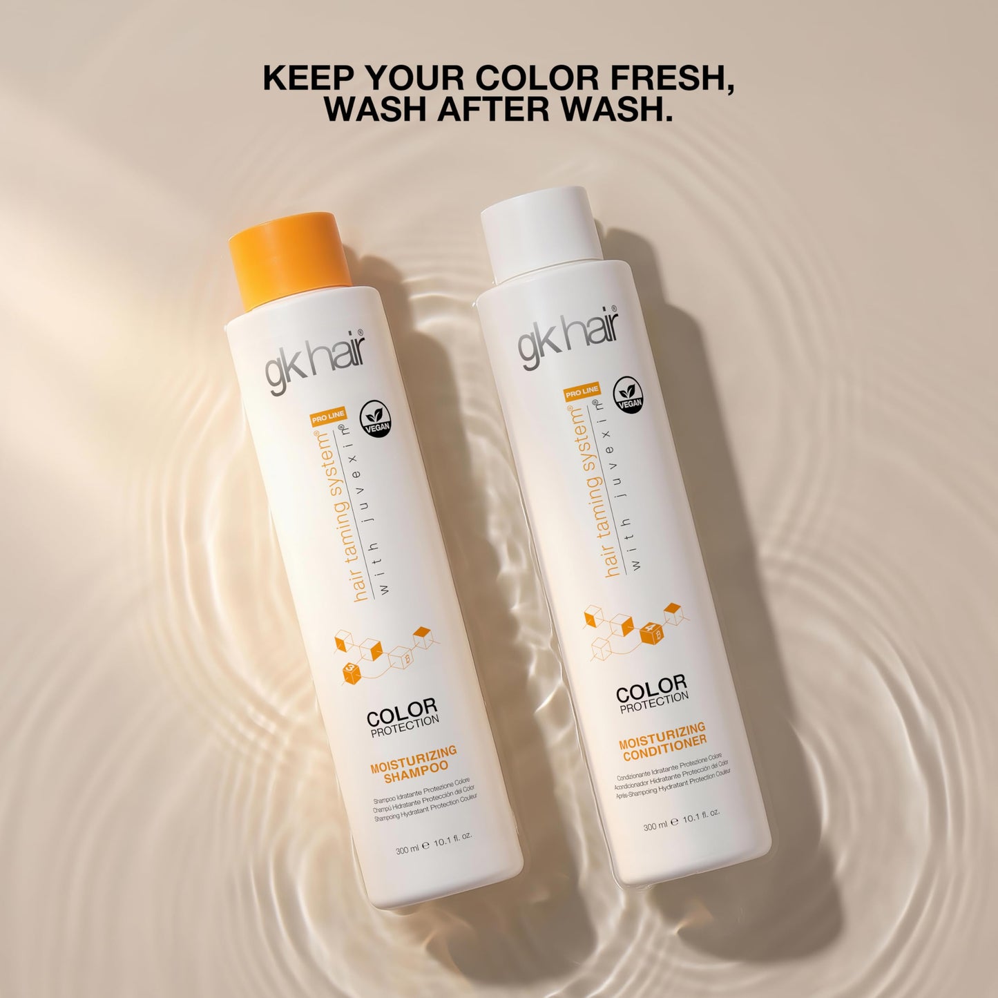 GK HAIR Keratin Shampoo and Conditioner set, Sulfate Free Moisturizing shampoo & conditioner for Color Treated Hair, Hydrating lightweight Formula Beauty & Personal Care GK HAIR