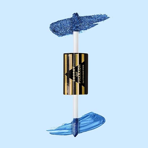 EBIN NEW YORK Secret of Pharaoh Glitter Duo Stick Sea Goddess | Dual-Ended Primer & Glitter Face Makeup Stick | Creamy Long-Lasting Shimmer Finish | Beauty & Personal Care EBIN NEW YORK