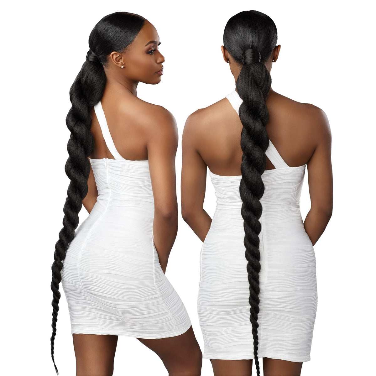 Sensationnel Lulu Pony Wrap Hairextensions-12,2 DARKBROWN