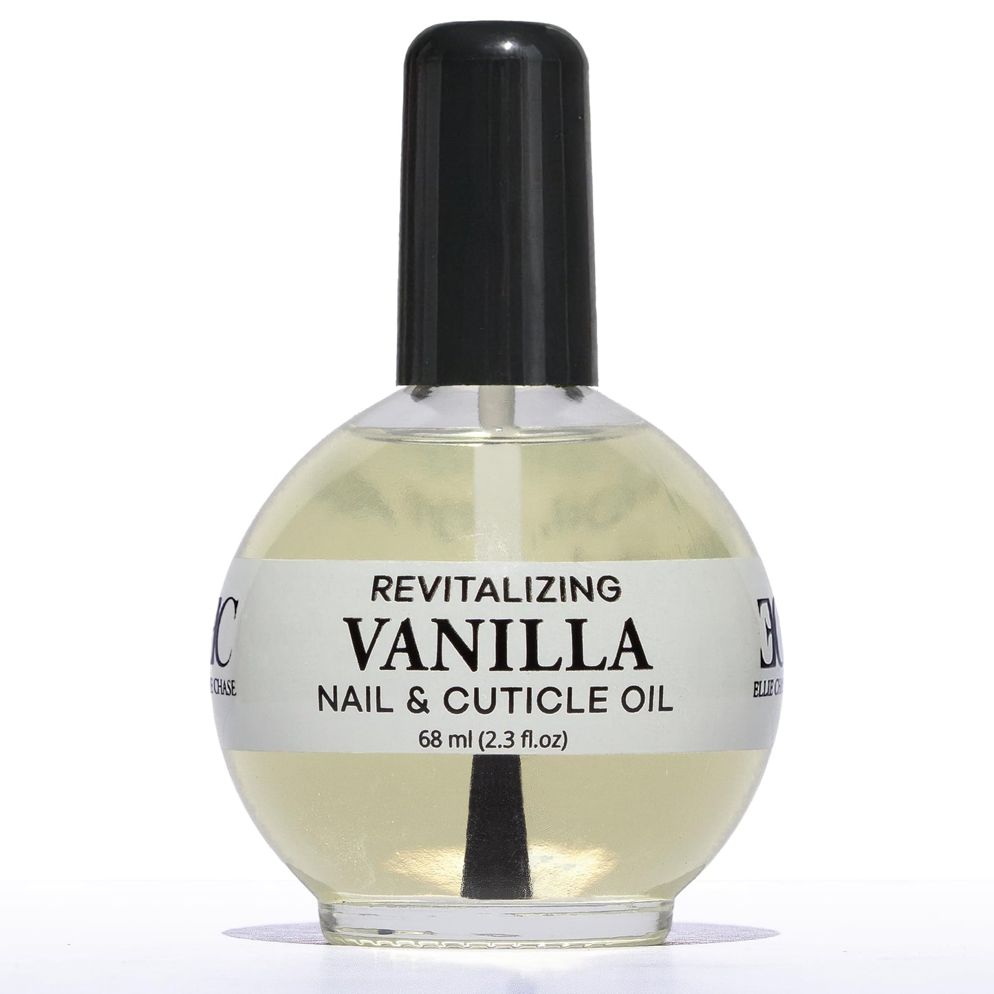 Ellie Chase Moisturizing Cuticle & Nail Care Oil 2.3 Fl Oz - Vanilla Scented - Infused with Jojoba Oil, Aloe, Vitamin E - Nail & Cuticle Hydration Beauty & Personal Care ELLIE CHASE