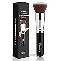 Lamora Makeup Brush Foundation Kabuki - Flat Top Face Brush for Liquid, Cream, and Powder Cosmetics - Full Coverage Blending, Buffing, Stippling Beauty & Personal Care Lamora