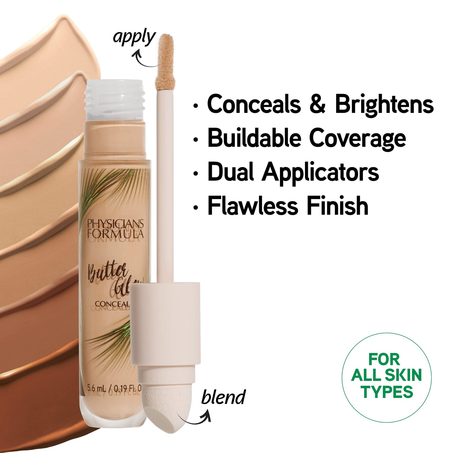 Physicians Formula Butter Glow Concealer Fair-to-Light Beauty & Personal Care Physicians Formula