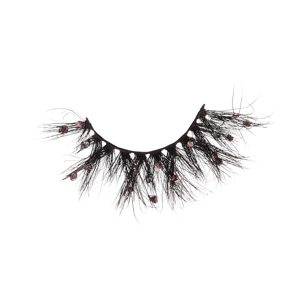 Vluxe by iEnvy Lashes with Rhinestones Masterpiece Mink Lashes, Diamond False Eyelashes (Golden Phantom) Beauty & Personal Care i•ENVY
