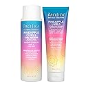 Pacifica Pineapple Curls Shampoo & Conditioner Set - Curl Defining Hair Care for Curly & Coily Hair, Enhances Bounce & Reduces Frizz Sulfate Free Beauty & Personal Care Pacifica