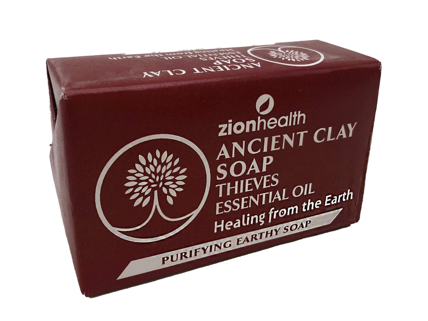 Zion Health Ancient Clay Natural Soap Grave Robber Oil 6 oz Bar Soap Beauty & Personal Care Zion Health