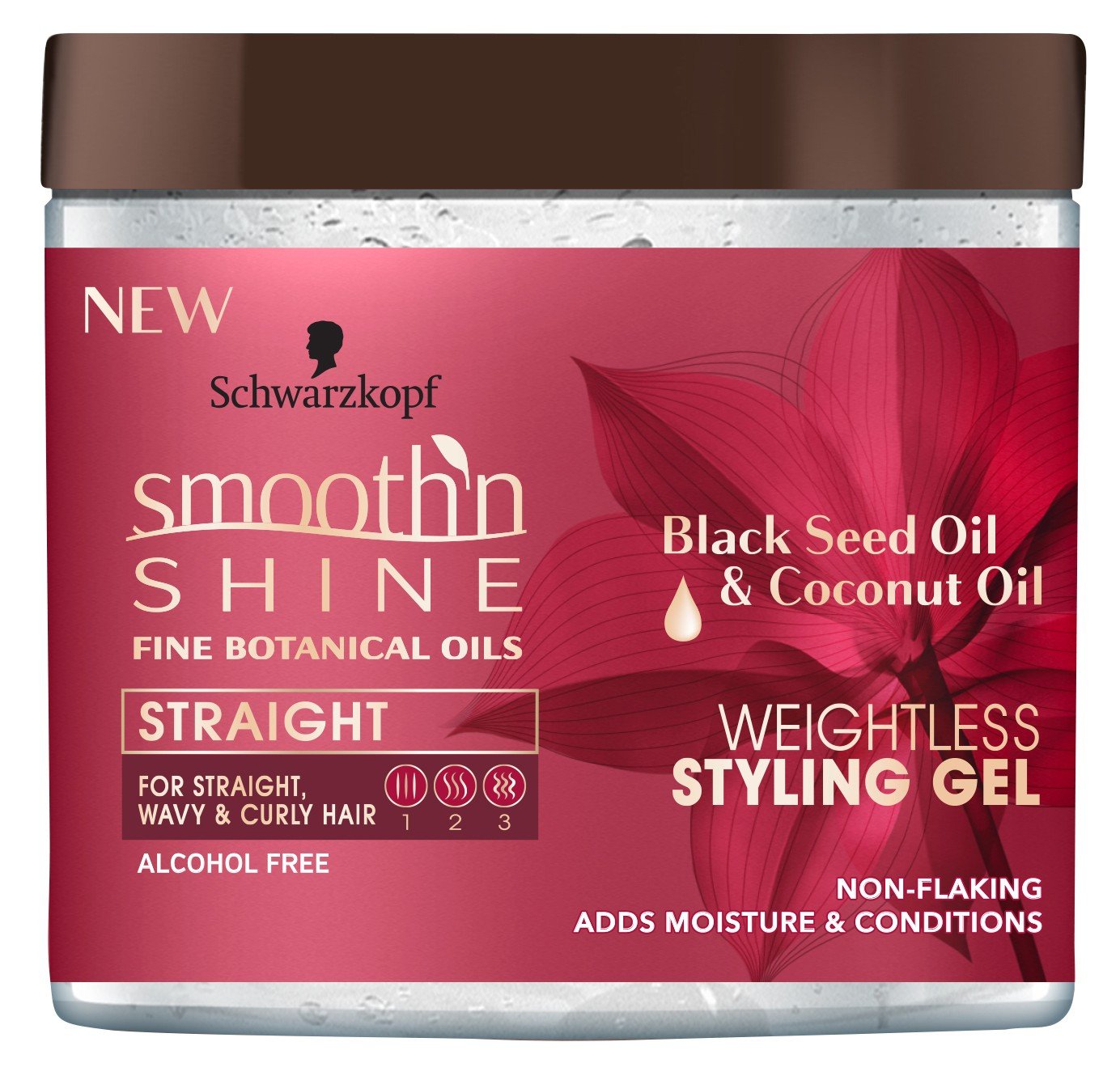 Smooth N Shine Straight Gel Weightless 16 Ounce Jar (473ml) Beauty & Personal Care Smooth N Shine