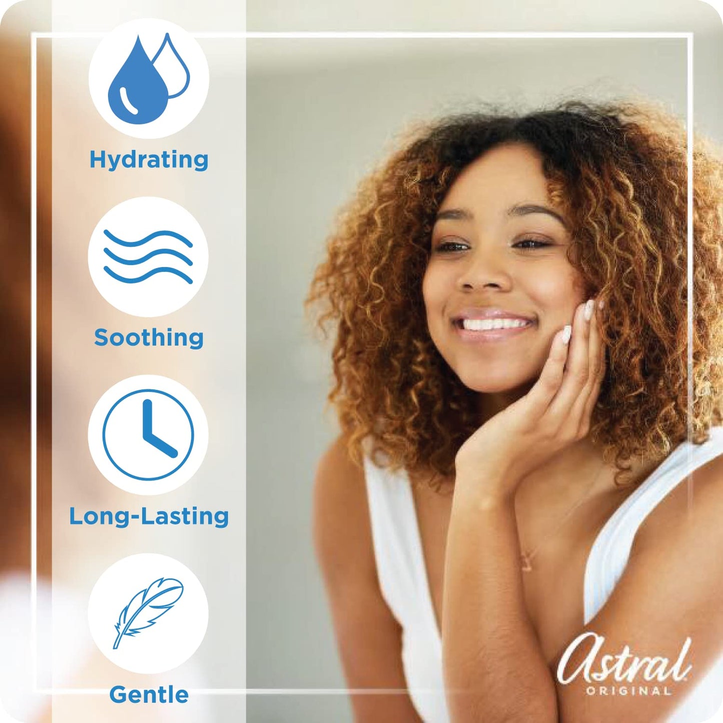 THREE PACKS of Astral Cream x 200ml by Astral Beauty & Personal Care ASTRAL