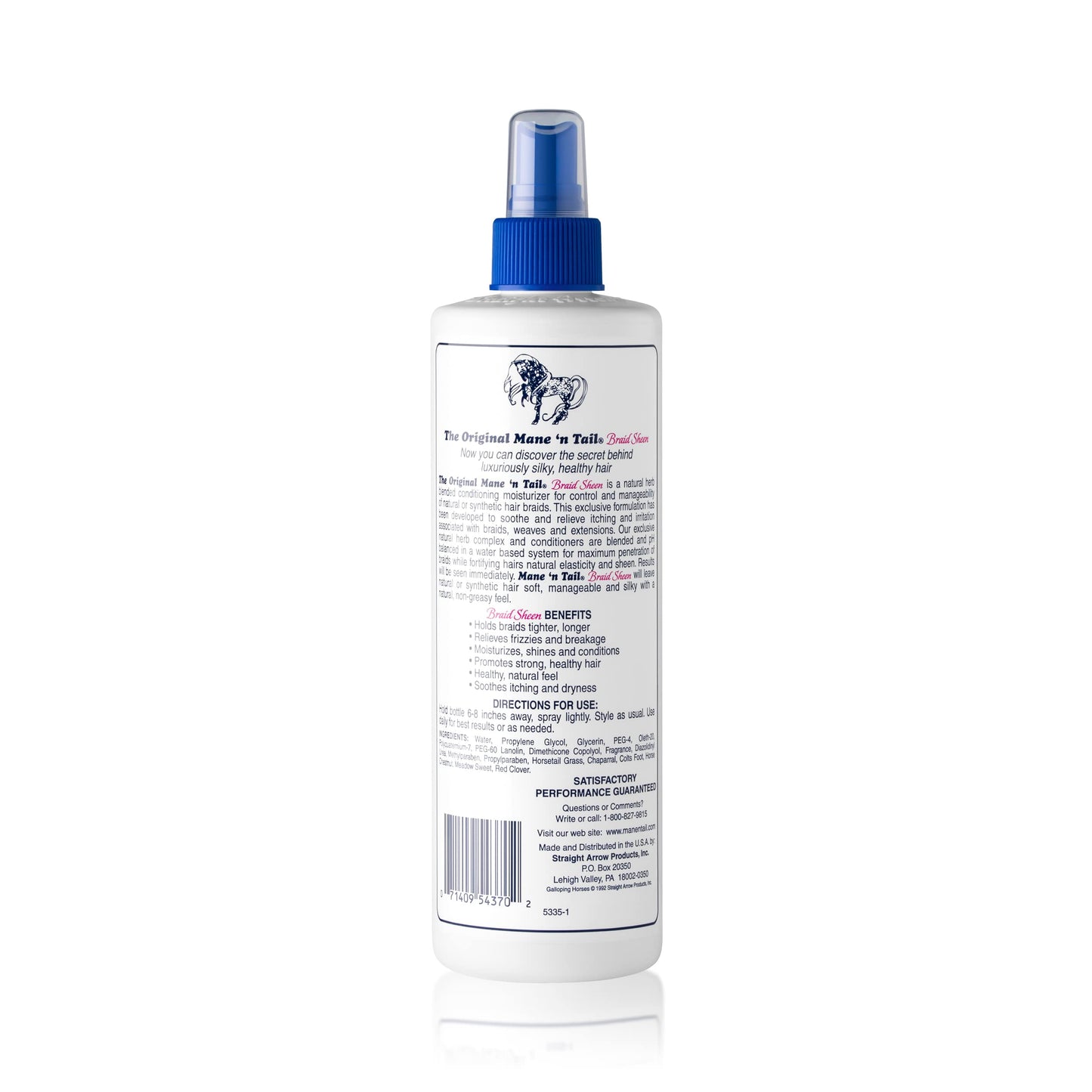 Mane 'n Tail Braid Sheen Spray, 12 Oz, MNT543706 Beauty & Personal Care Mane 'n Tail