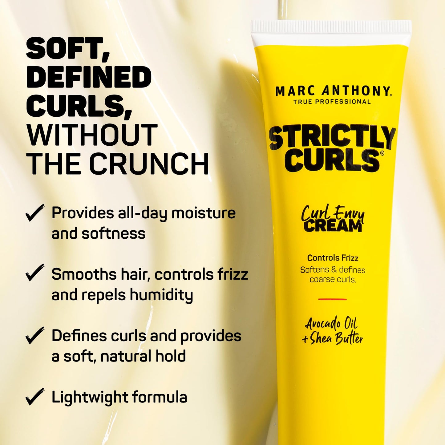 Marc Anthony Curl Cream with Shea Butter & Oils Defines & Softens Curly & Wavy Hair, Set of 2 Beauty & Personal Care Marc Anthony