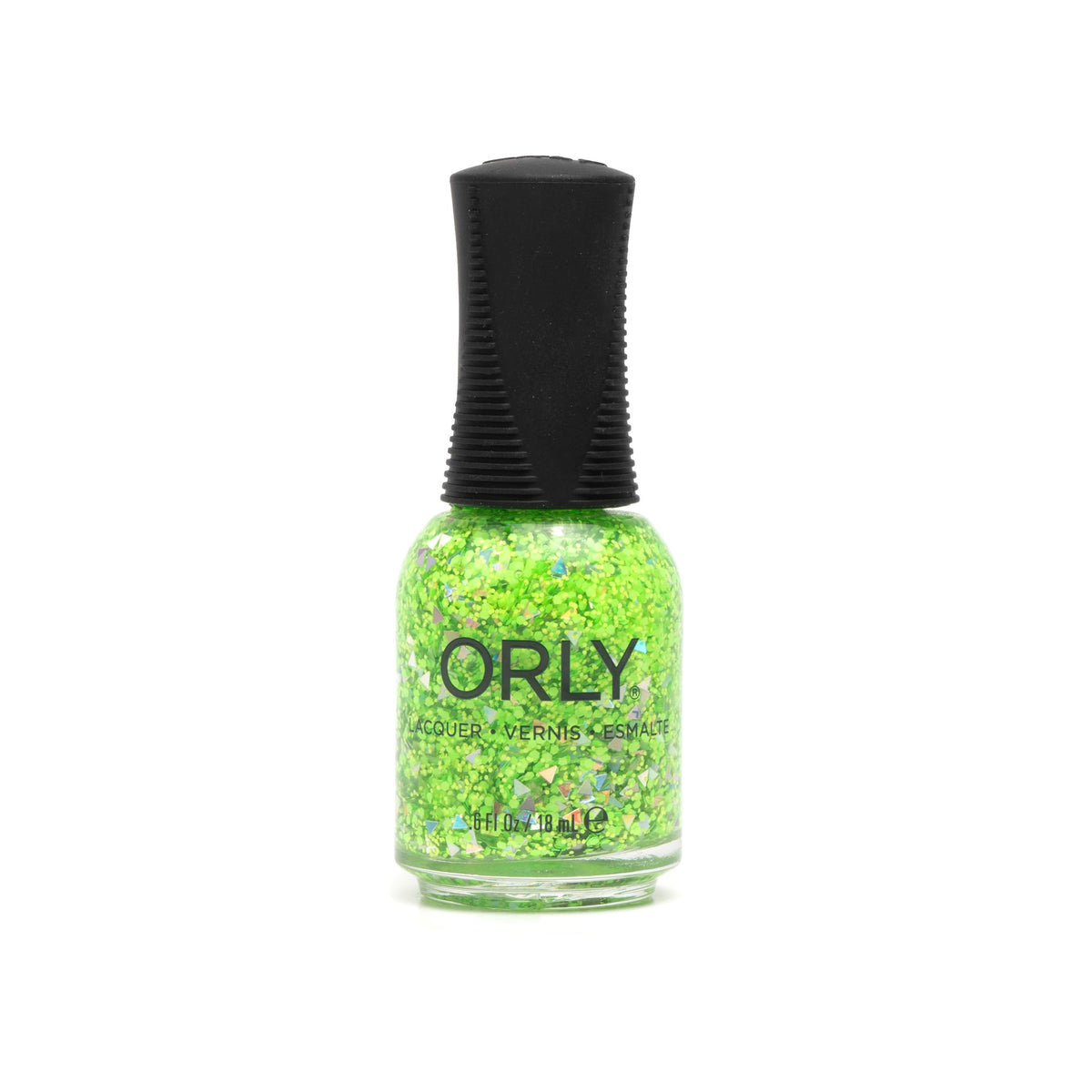 Orly Neon Nail Polish Colors for Summer | Bright Shades and a Confetti Topper for Summer Neon Nails | 0.6fl oz (Hey Bestie, 0.6 fl oz)