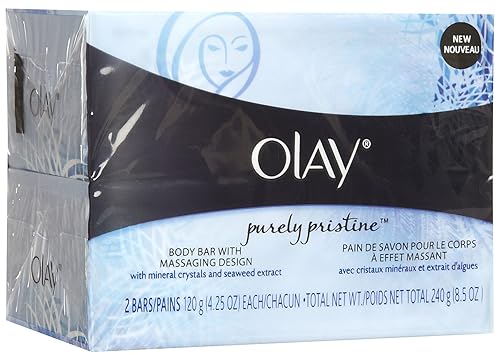 Olay Bath Bar-Purely Pristine-2 ct, 4.25 oz bars Beauty & Personal Care Olay