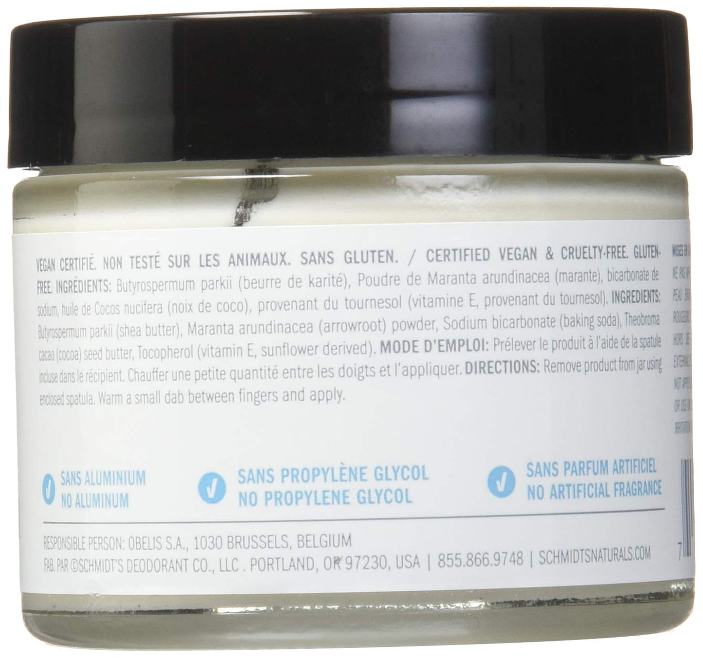 Schmidt's Natural Deodorant, Fragrance-Free, 2 Ounce Beauty and Personal Care Schmidt's Natural Deodorant