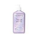 Hempz NEW Star Dust Body Lotion, Iridescent Glow Shimmer, Passionfruit and Wild Orchid, Hydrating and Nourishing Moisturizer, 17 oz. Beauty & Personal Care Hempz