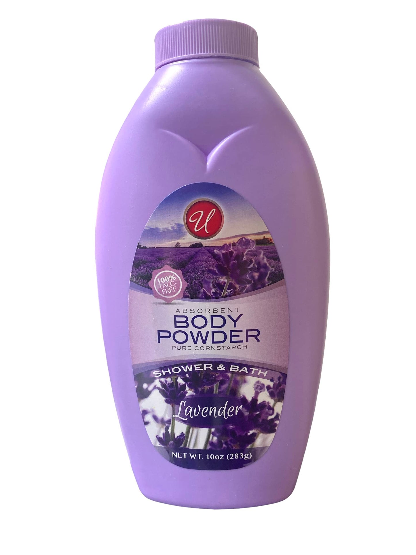 Absorbent Body Powder Pure Cornstarch Lavender Shower & Bath 10 oz. (1 Pack) Beauty & Personal Care Eleganceinlife