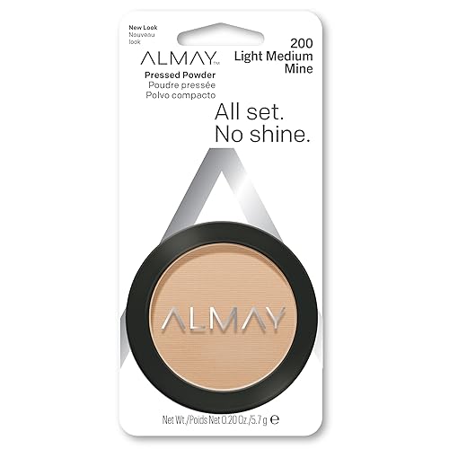 Almay Pressed Powder, Skin Tone Matching, Hypoallergenic-Fragrance Free, 200 Light Medium Mine, 0.20 Oz Beauty & Personal Care Almay