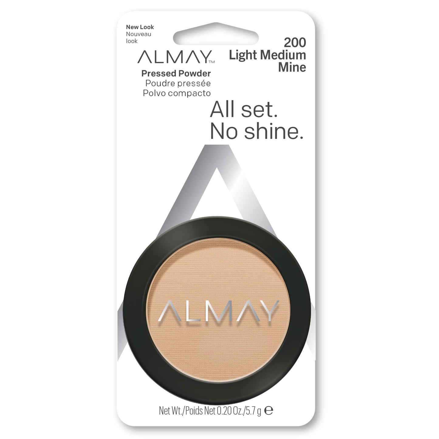 Almay Pressed Powder, Skin Tone Matching, Hypoallergenic-Fragrance Free, 200 Light Medium Mine, 0.20 Oz Beauty & Personal Care Almay