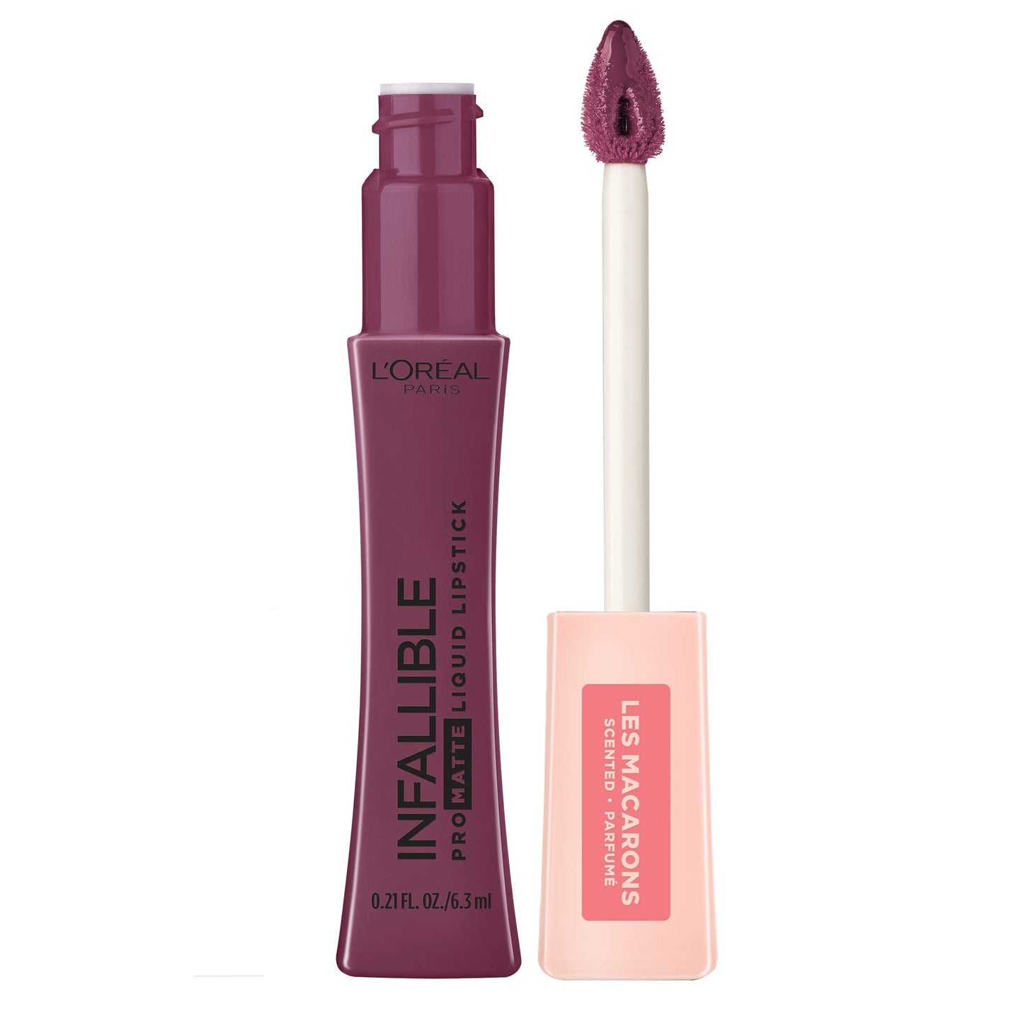 L’Oréal Paris Makeup Infallible Pro Matte Les Macarons Scented Matte Liquid Lipstick, Highly Pigmented, Longwear, Waterproof and Smudge Proof, Beauty & Personal Care L'Oreal Paris